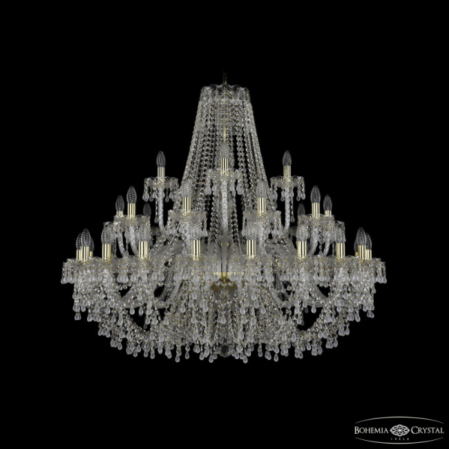 Подвесная люстра Bohemia Ivele Crystal 1410/20+10+5/400 G V0300