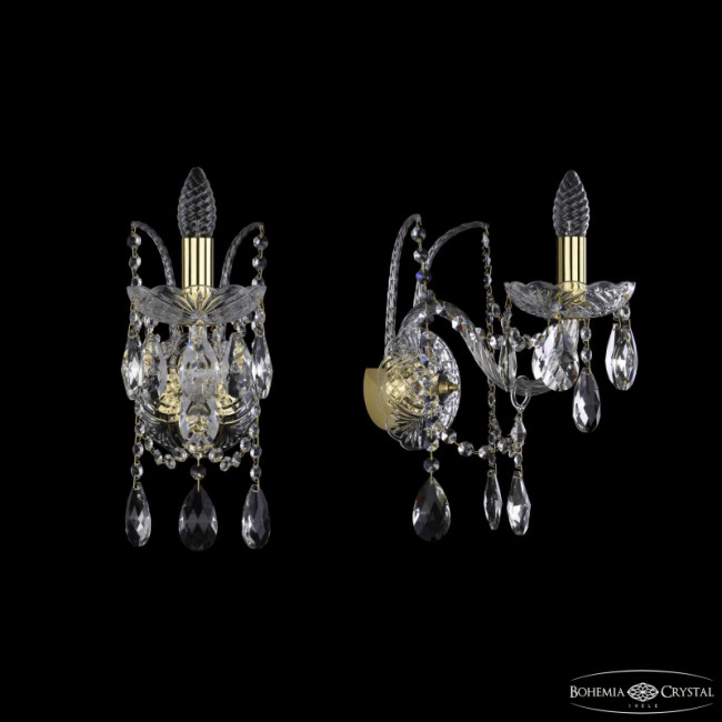Бра Bohemia Ivele Crystal 1411B/1/195/XL G Бра Bohemia Ivele Crystal 1411B/1/195/XL G