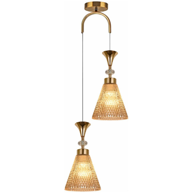 Подвесной светильник Reluce 02005-0.9-02 AMBER Подвесной светильник Reluce 02005-0.9-02 AMBER