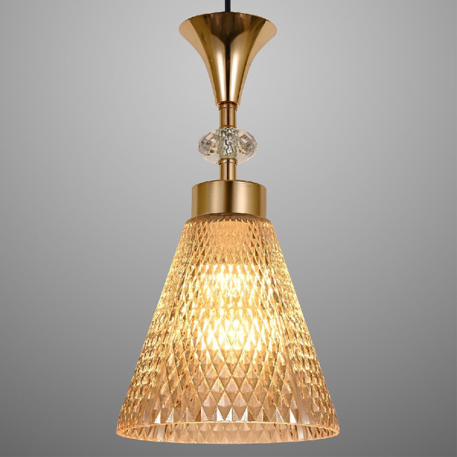 Подвесной светильник Reluce 02005-0.9-02 AMBER Подвесной светильник Reluce 02005-0.9-02 AMBER