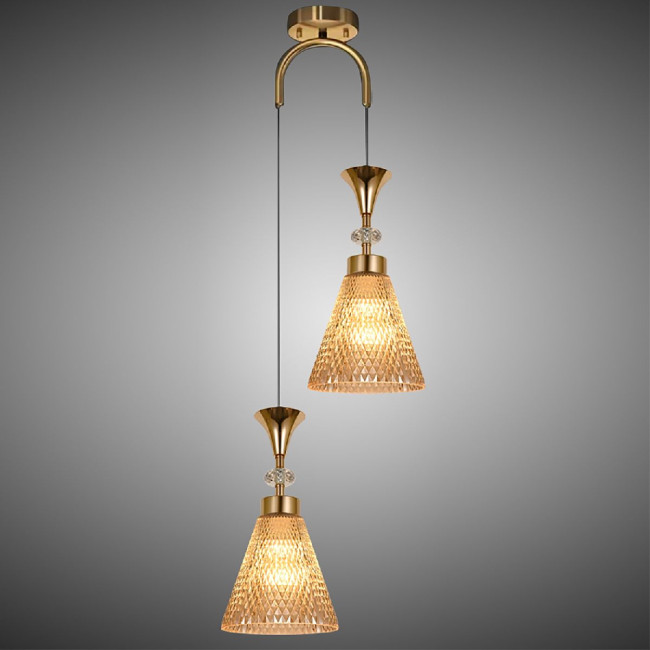 Подвесной светильник Reluce 02005-0.9-02 AMBER Подвесной светильник Reluce 02005-0.9-02 AMBER