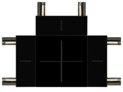 Коннектор Т-образный Эра TRM-S5-CT BK Б0059032