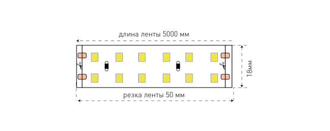 Светодиодная лента SWG SWG3240-24-19.2-W-M 009249 Светодиодная лента SWG SWG3240-24-19.2-W-M 009249