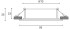 Встраиваемый светильник Hesby Lighting Eclipse HSBL_0112