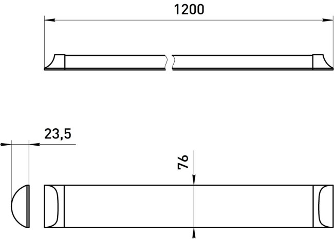 Линейный светильник ЭРА SPO-5-40-4K-P (F) 36Вт 4000К 1200 Б0070920 Линейный светильник ЭРА SPO-5-40-4K-P (F) 36Вт 4000К 1200 Б0070920