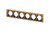 Рамка шестиместная ELBI Zena Platin 500-073500-252 Рамка шестиместная ELBI Zena Platin 500-073500-252