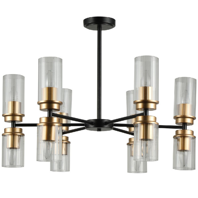 Люстра на штанге Reluce 74671-0.3-6+6 Люстра на штанге Reluce 74671-0.3-6+6