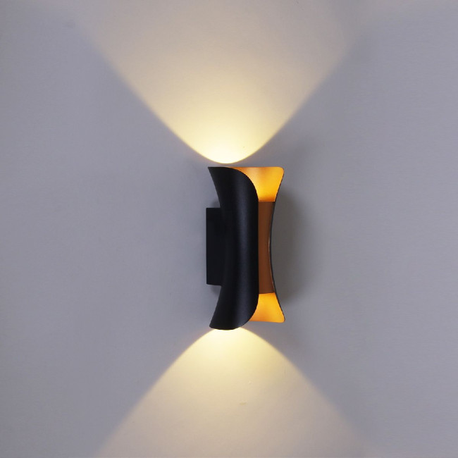 Архитектурный светильник Reluce 86852-9.2-002KT LED2*5W BK+GD Архитектурный светильник Reluce 86852-9.2-002KT LED2*5W BK+GD