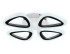 Потолочная светодиодная люстра Ambrella Light Acrylica Original FA4482