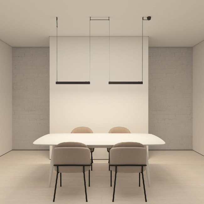 Трековый однофазный светильник Denkirs Belty Grill DK5573-BK