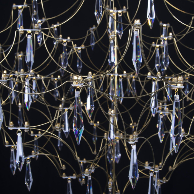 Подвесная люстра Loft IT Mira 10259/1000 Gold Asfour