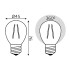 Лампа светодиодная Gauss Filament Elementary E27 10W 4100K 52220 Лампа светодиодная Gauss Filament Elementary E27 10W 4100K 52220