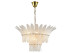 Подвесная люстра Newport Victoria 8812/C new gold white М0070427 Подвесная люстра Newport Victoria 8812/C new gold white М0070427