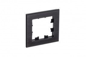 Рамка 1-ая Systeme Electric AtlasDesign Nature Металл оникс ATN312301