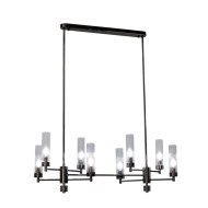 Люстра на штанге AM Group INDIGO SPL8 PEARL BLACK Люстра на штанге AM Group INDIGO SPL8 PEARL BLACK