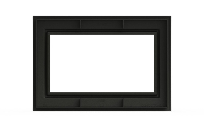Рамка для двухместной розетки с заземлением ELBI Zena 608-011100-907 Рамка для двухместной розетки с заземлением ELBI Zena 608-011100-907