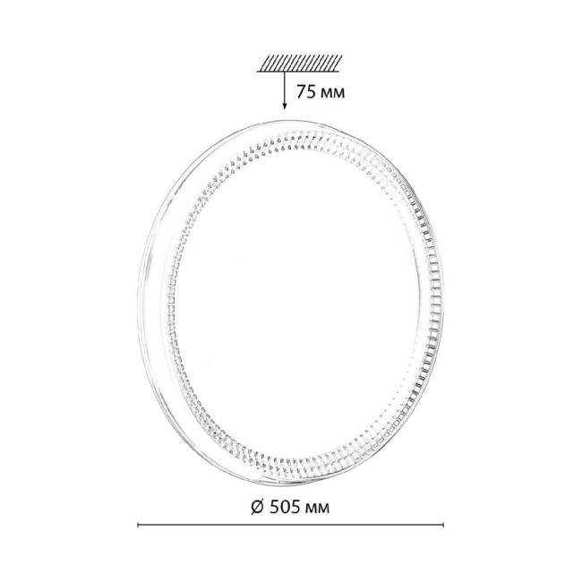 Настенно-потолочный светильник Sonex Depax 7643/EL Настенно-потолочный светильник Sonex Depax 7643/EL