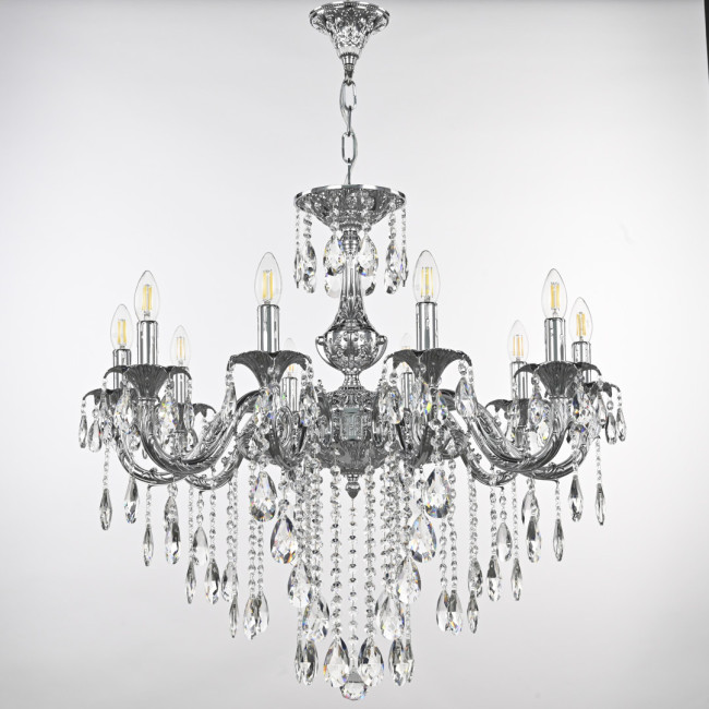 Подвесная люстра Bohemia Ivele Crystal AL79101/10/250 B Ni