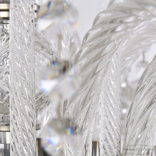 Подвесная люстра Bohemia Ivele Crystal 1411/10/360 Ni Подвесная люстра Bohemia Ivele Crystal 1411/10/360 Ni