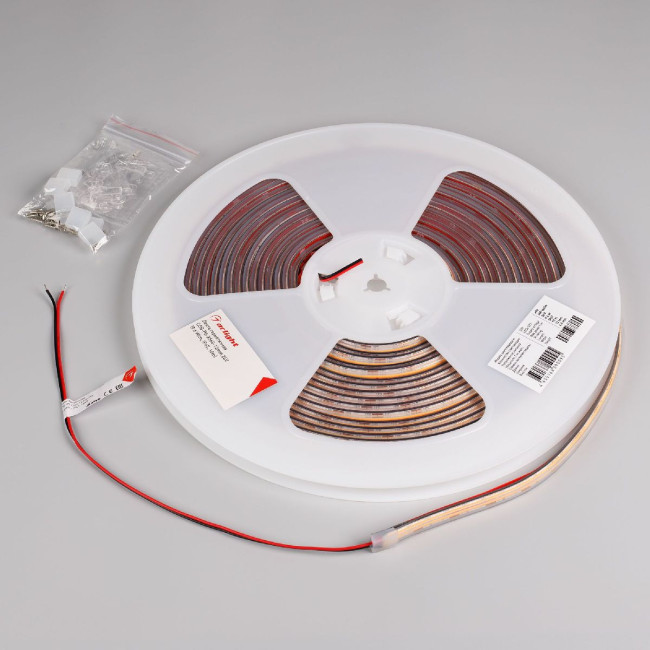 Светодиодная герметичная лента Arlight COB-PS-X560-12mm 24V Warm2700 (9.6 W/m, IP67, 10m) 048910 Светодиодная герметичная лента Arlight COB-PS-X560-12mm 24V Warm2700 (9.6 W/m, IP67, 10m) 048910