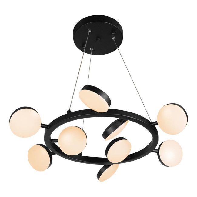 Подвесная светодиодная люстра iLedex Totes FS-016-D9 63W BK Подвесная светодиодная люстра iLedex Totes FS-016-D9 63W BK