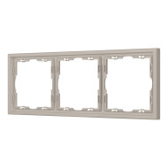 Рамка пластиковая Arlight FRM-NOBE-SFPL-3-CA 059458