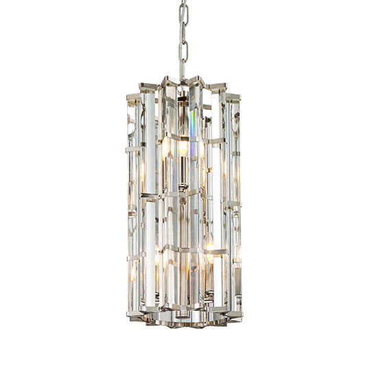 Подвесная люстра Delight Collection Etro KR0966P-4 chrome Подвесная люстра Delight Collection Etro KR0966P-4 chrome