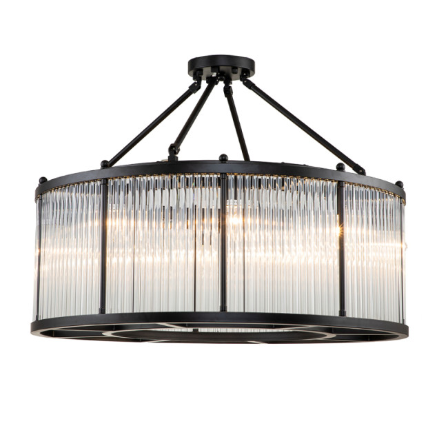 Подвесная люстра Delight Collection Bernardi KR0802P-8 black Подвесная люстра Delight Collection Bernardi KR0802P-8 black