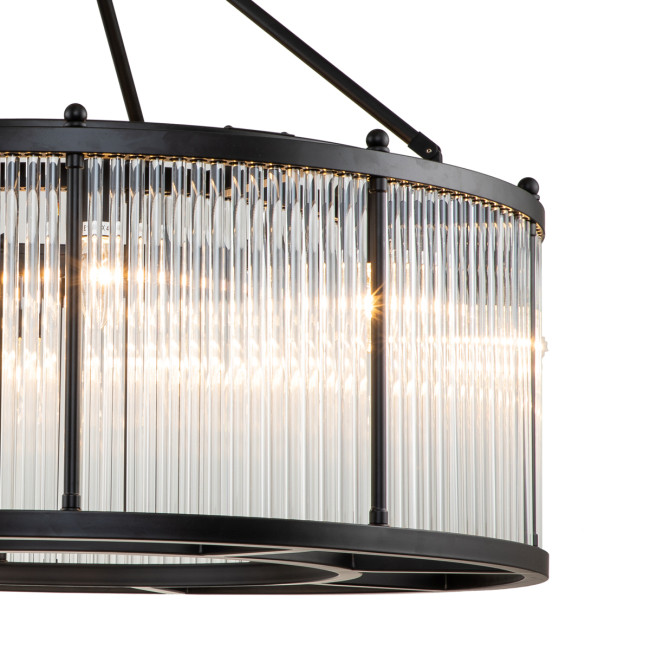 Подвесная люстра Delight Collection Bernardi KR0802P-8 black Подвесная люстра Delight Collection Bernardi KR0802P-8 black