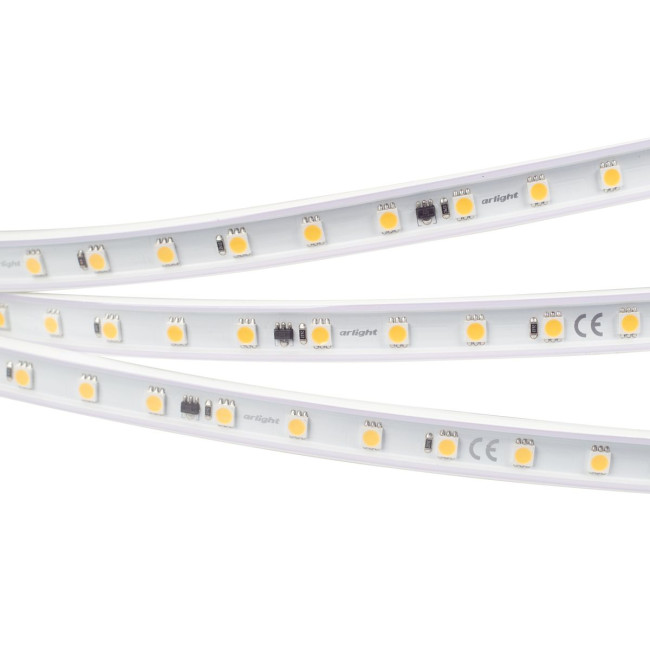 Светодиодная лента Arlight ARL-PV-B54-15.5mm 230V White6000 (8 W/m, IP65, 5060, 50m) 027056(2)