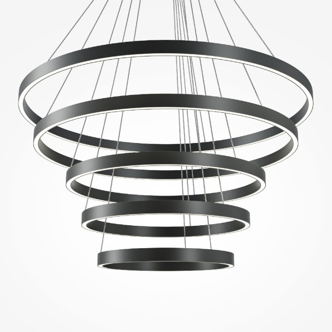 Подвесная люстра Maytoni Rim MOD058PL-L200BK Подвесная люстра Maytoni Rim MOD058PL-L200BK