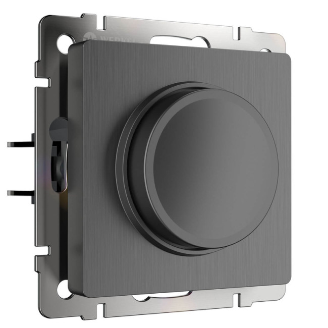 Диммер Werkel графит рифленый W1142004 4690389158513 Диммер Werkel графит рифленый W1142004 4690389158513