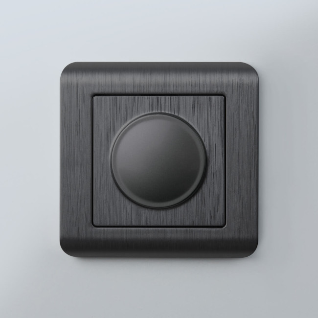 Диммер Werkel графит рифленый W1142004 4690389158513 Диммер Werkel графит рифленый W1142004 4690389158513