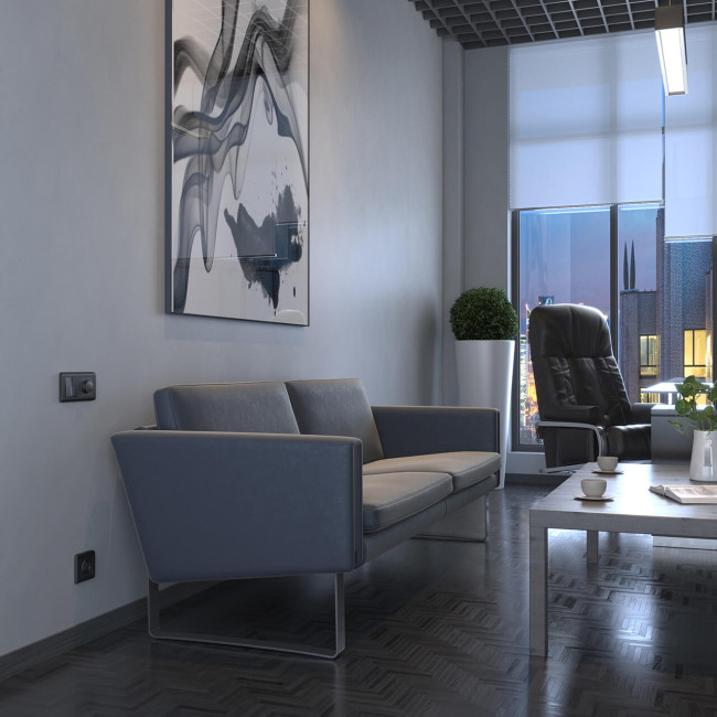 Диммер Werkel графит рифленый W1142004 4690389158513 Диммер Werkel графит рифленый W1142004 4690389158513