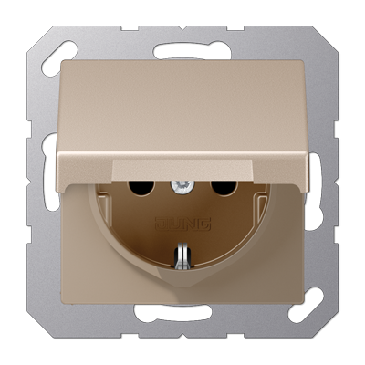 Розетка Schuko Jung EP1420KLCH Розетка Schuko Jung EP1420KLCH