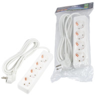 Удлинитель бытовой Uniel Ultra S-GCU4-3 WHITE UL-00010006