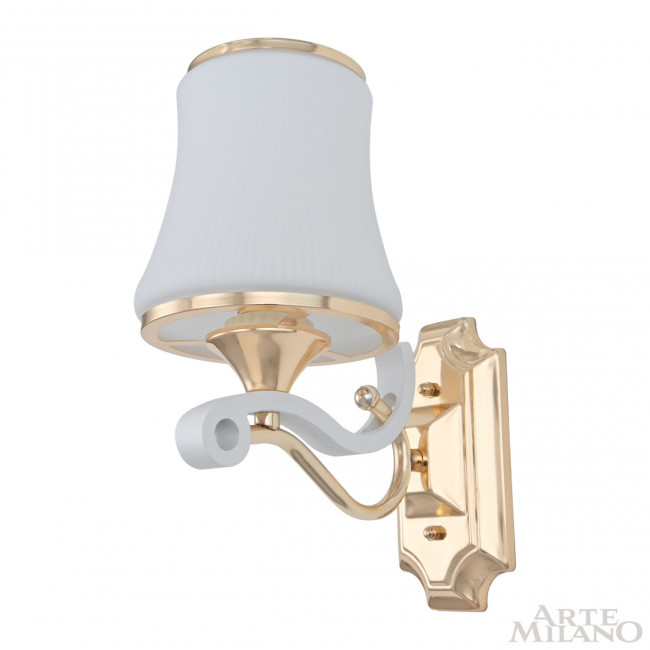 Бра Arte Milano Florentia-3987 303987/1W Wh/Gd