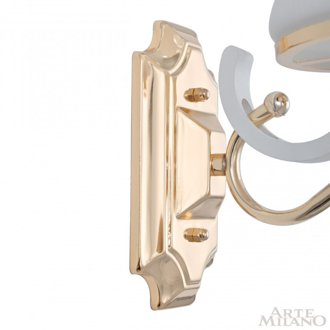 Бра Arte Milano Florentia-3987 303987/1W Wh/Gd