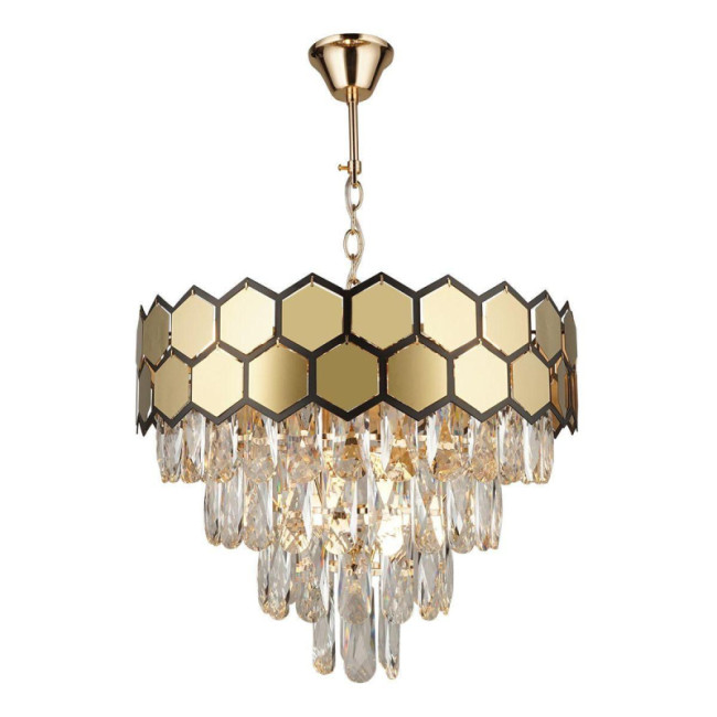 Подвесная люстра IMEX MD.1925-8-P FGD Подвесная люстра IMEX MD.1925-8-P FGD