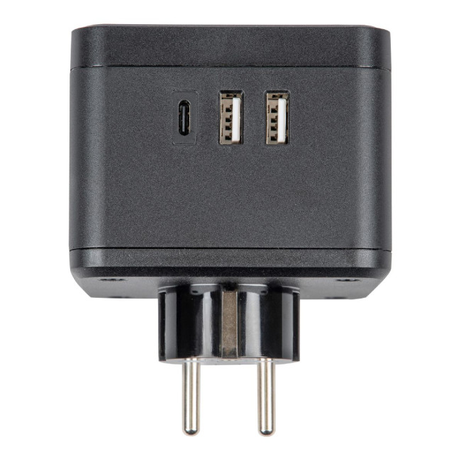 Разветвитель сетевой с выключателем Uniel S-GES2-16SBUC BLACK UL-00011246 Разветвитель сетевой с выключателем Uniel S-GES2-16SBUC BLACK UL-00011246