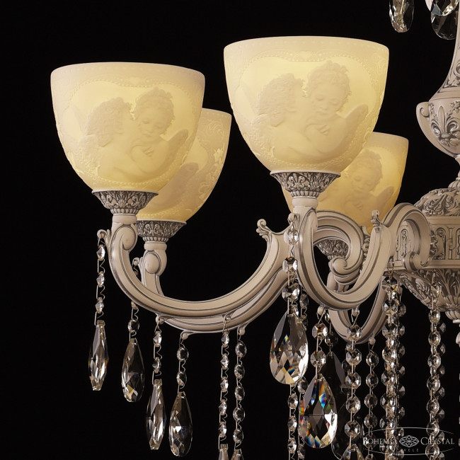 Подвесная люстра Bohemia Ivele Crystal AL78101/8/250 B WMN P1 U Angel Подвесная люстра Bohemia Ivele Crystal AL78101/8/250 B WMN P1 U Angel
