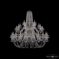 Подвесная люстра Bohemia Ivele Crystal 1402/24+12+6/530/2d G