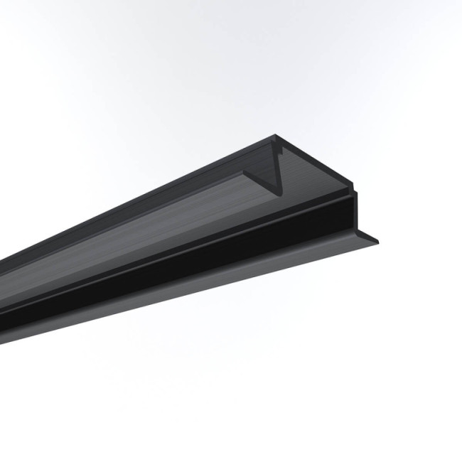 Профиль встраиваемый Apeyron ширина ленты до 10мм 08-02-01Ч Профиль встраиваемый Apeyron ширина ленты до 10мм 08-02-01Ч