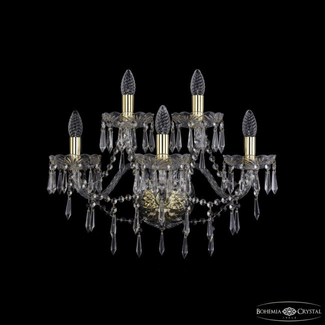 Бра Bohemia Ivele Crystal 1403B/3+2/195/XL G Бра Bohemia Ivele Crystal 1403B/3+2/195/XL G