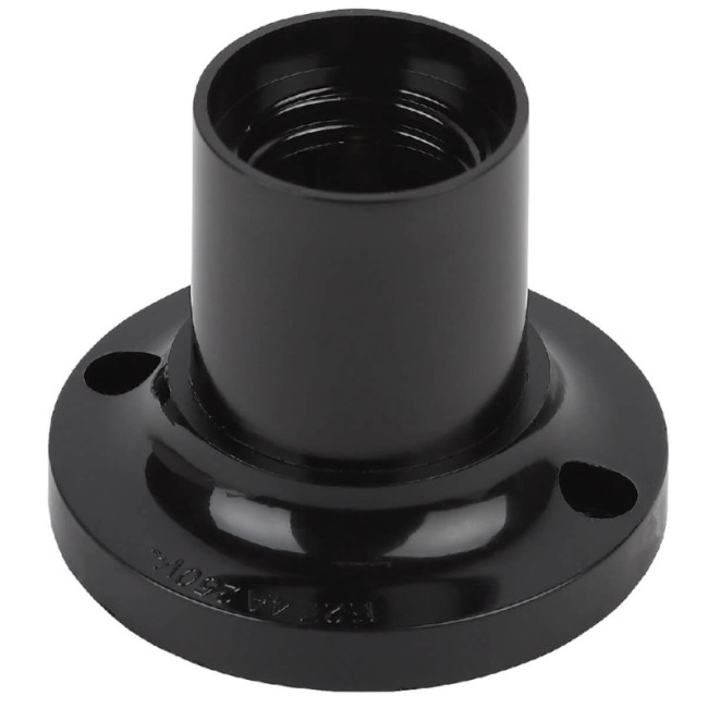 Патрон ЭРА Е27 черный (X50) (50/200/4800) Б0044083 Патрон ЭРА Е27 черный (X50) (50/200/4800) Б0044083