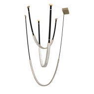 Подвесной светильник MD24083001-3A black/gold Подвесной светильник MD24083001-3A black/gold