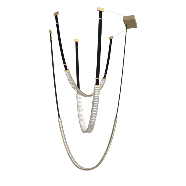 Подвесной светильник MD24083001-3A black/gold Подвесной светильник MD24083001-3A black/gold