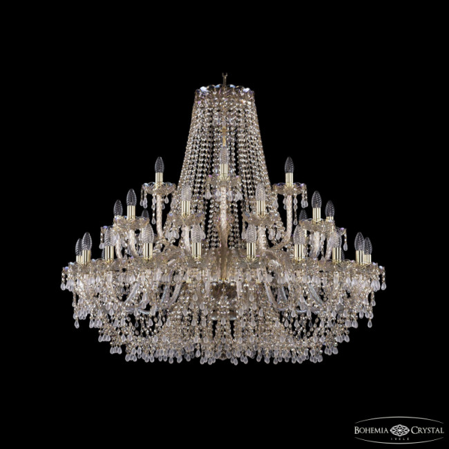 Подвесная люстра Bohemia Ivele Crystal 1410/20+10+5/400 G V0300 M801