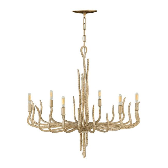 Подвесная люстра Hinkley Spyre HK-SPYRE6C-CPG Подвесная люстра Hinkley Spyre HK-SPYRE6C-CPG