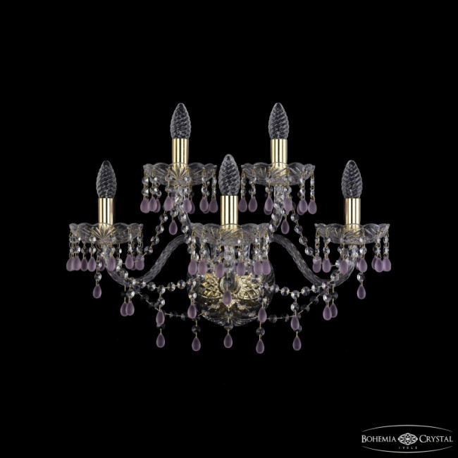 Бра Bohemia Ivele Crystal 1410B/3+2/195/XL G V7010 Бра Bohemia Ivele Crystal 1410B/3+2/195/XL G V7010